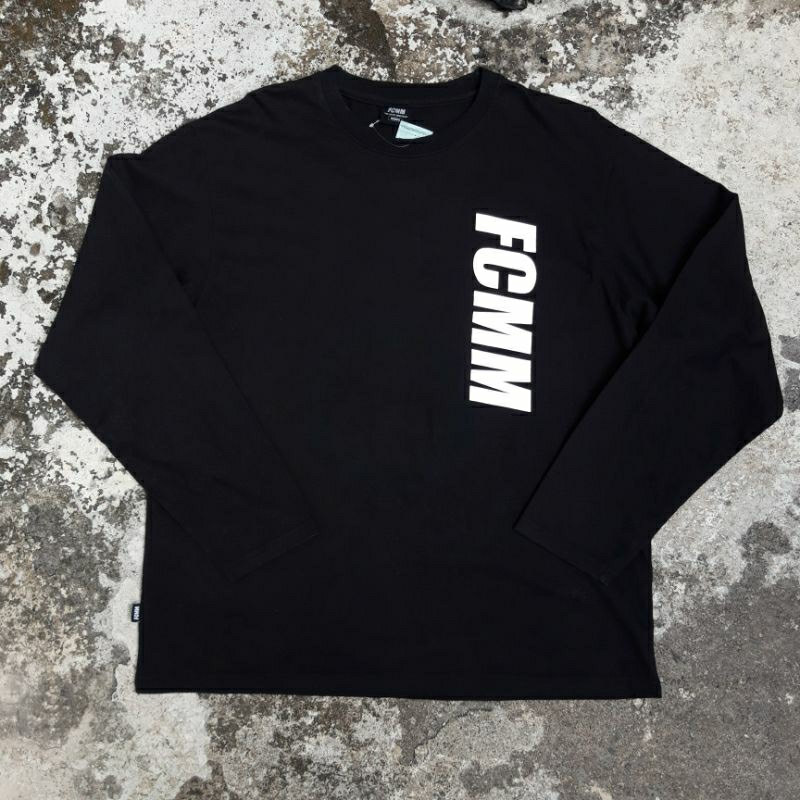 FCMM korean street wear lisa black pink long sleeve kaos