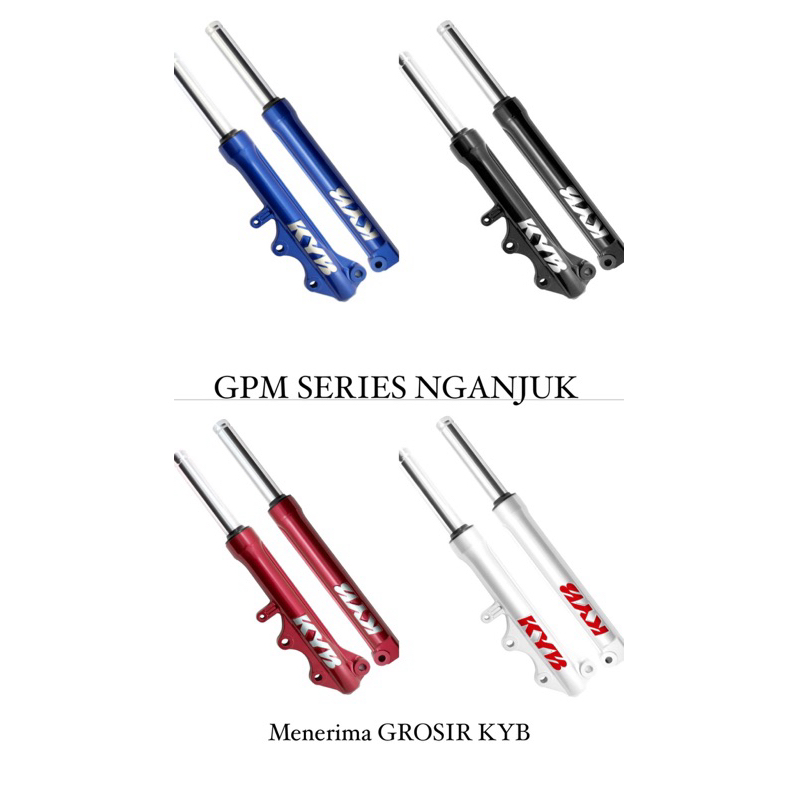 SHOCK SHOCKBREKER DEPAN KYB ZETO YAMAHA MX JUPITER Z FIZR FORCE1 ORIGINAL KAYABA ZETO BEAT SCOOPY VA