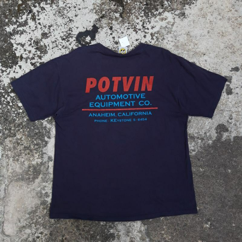 mooneyes hot rod potvin automotive equipment vintage shirt usa