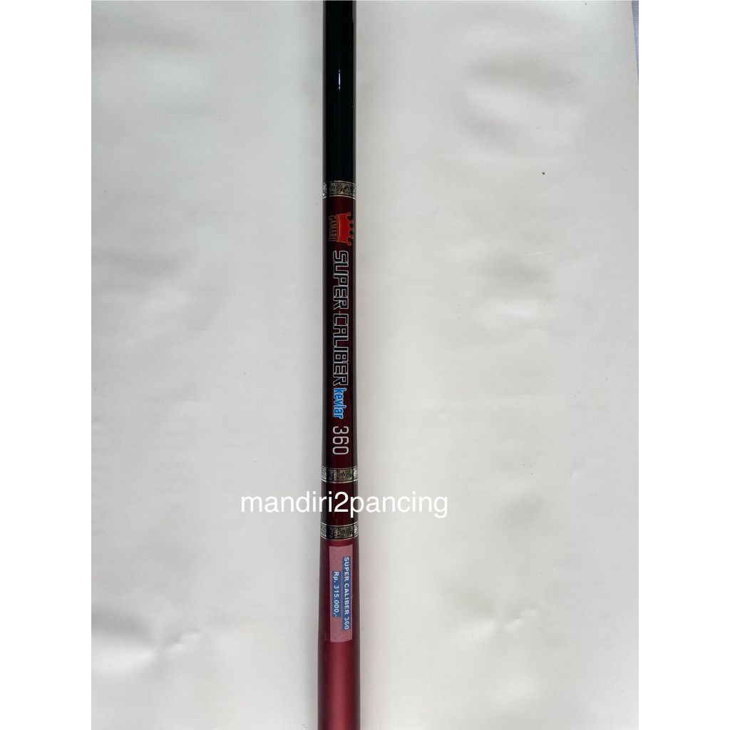 Joran Pancing / Stik pancing SUPER CALIBER KEVLAR 360