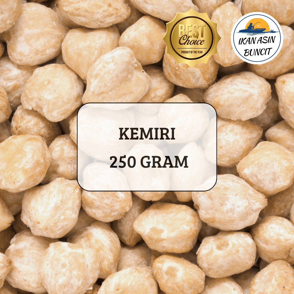 

Ready Stock Bumbu Masak / Rempah Kemiri 250 Gram