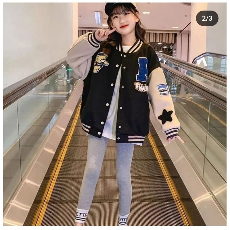 RTW BEAR BASEBALL JACKET ANAK