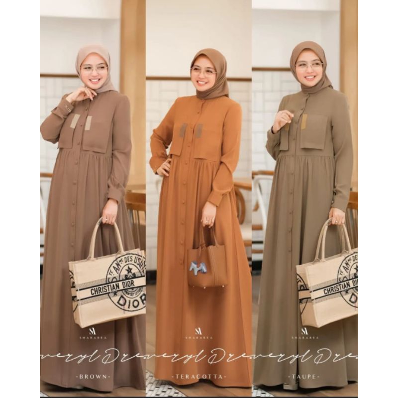 AVERYL DRESS by SHARAREA | GAMIS SIMPLE ELEGANT