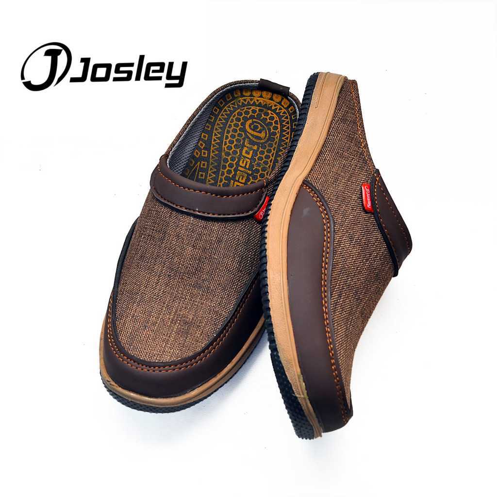 Sepatu Pria Slop Kasual Sepatu Sendal Bustong Pria