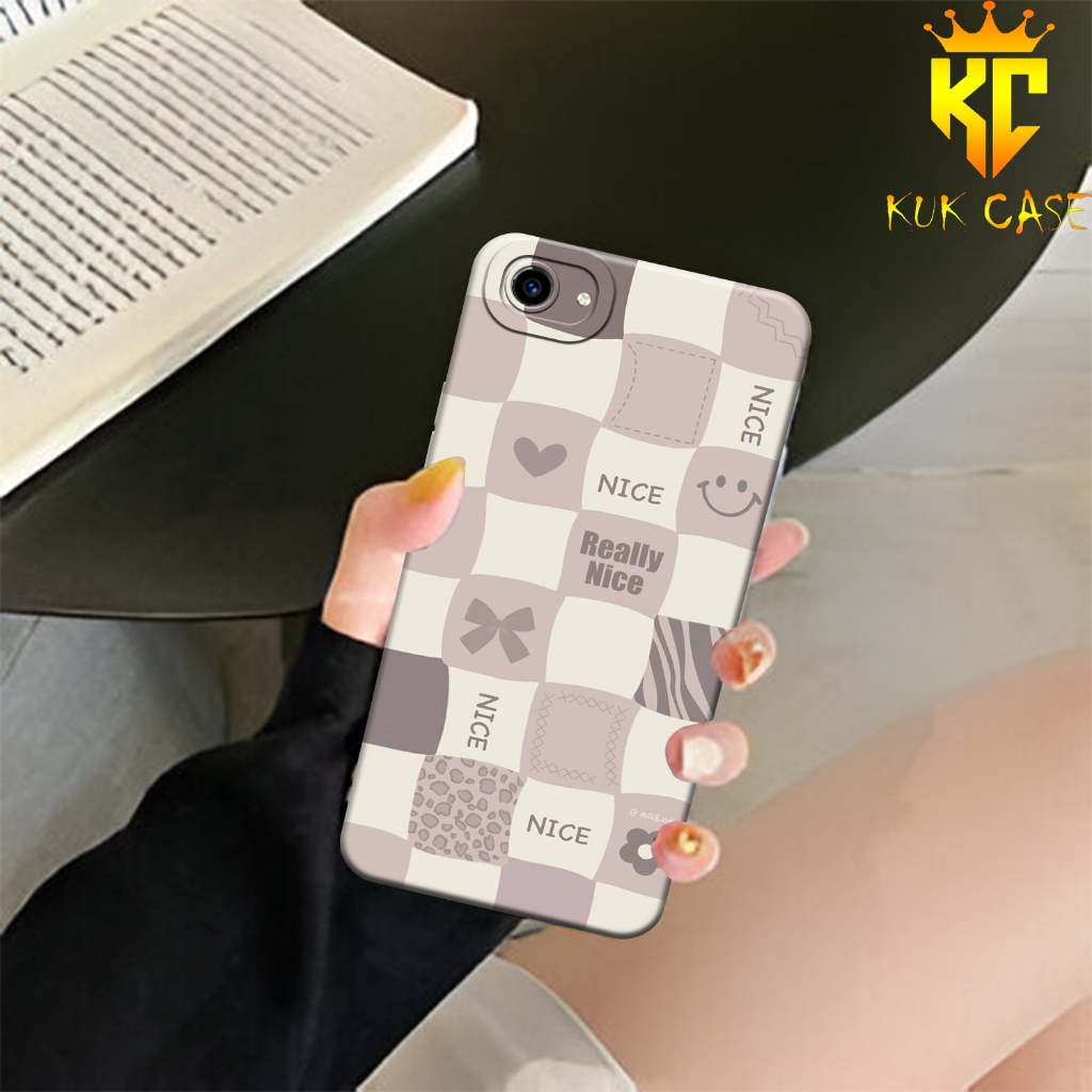 Case VIVO Y83 Motif Aesthetic Bahan Softcase silicon Lentur - Skin /  Casing Handpone