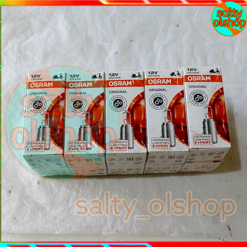 lampu motor / lampu depan vespa / ori osram 25w