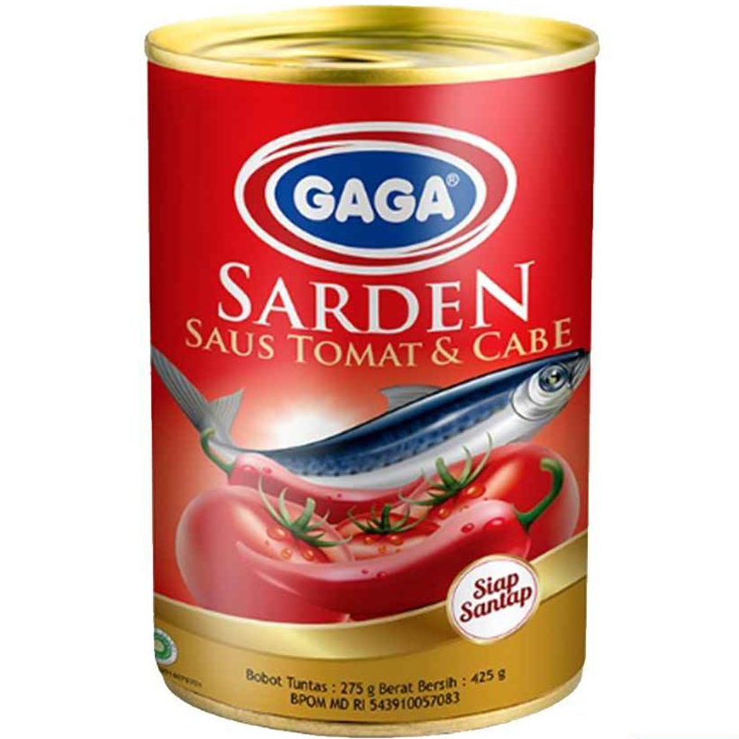 

GAGA Sardines Tomat & Chilli 425gr