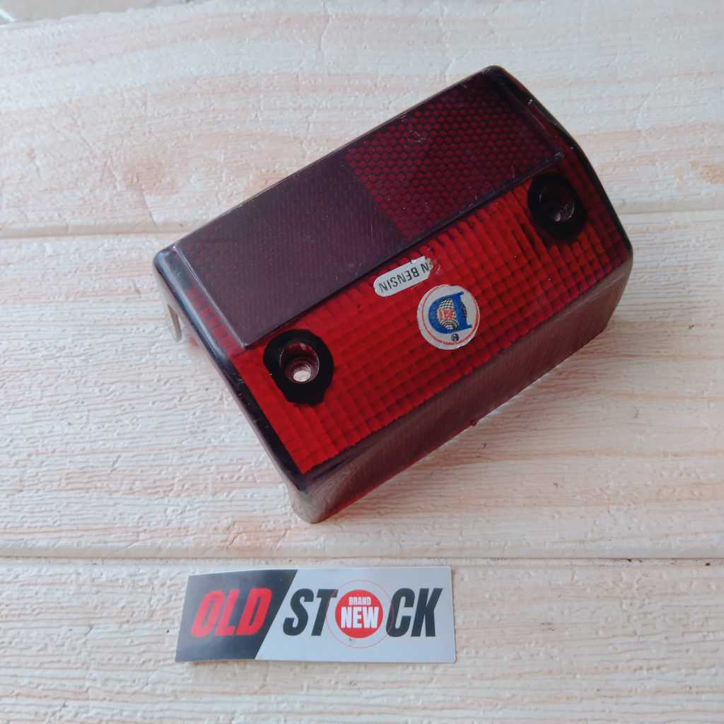 MIKA LAMPU BELAKANG STOPLAMP YAMAHA ALFA 1989-1992 PARTS NEW OLD STOCK AKSESORIS