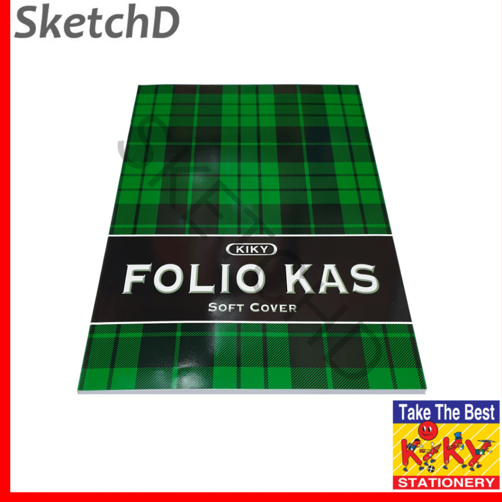 

Buku Kas Akuntansi Keuangan Besar Kiky Folio A4 3 kolom Debit Kredit Saldo Soft Cover 80 lembar 31 x 21 cm