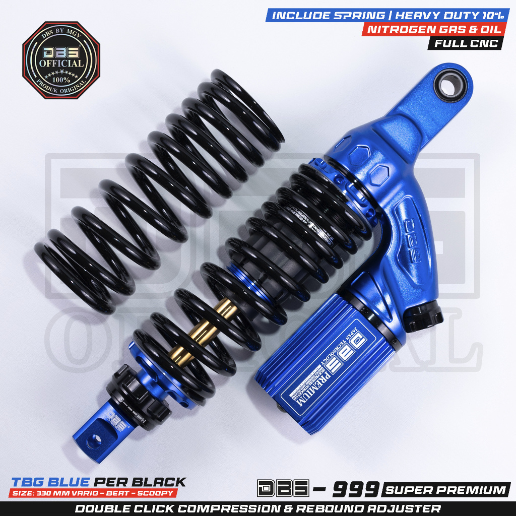 DBS 999 Series shock belakang Mio Beat Scoopy Vario125 Vario150 315mm dan 330mm