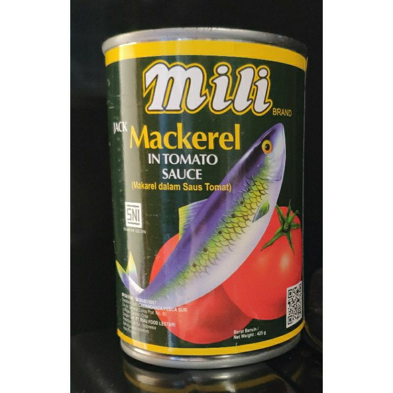 

sarden mili mackerel 425 g