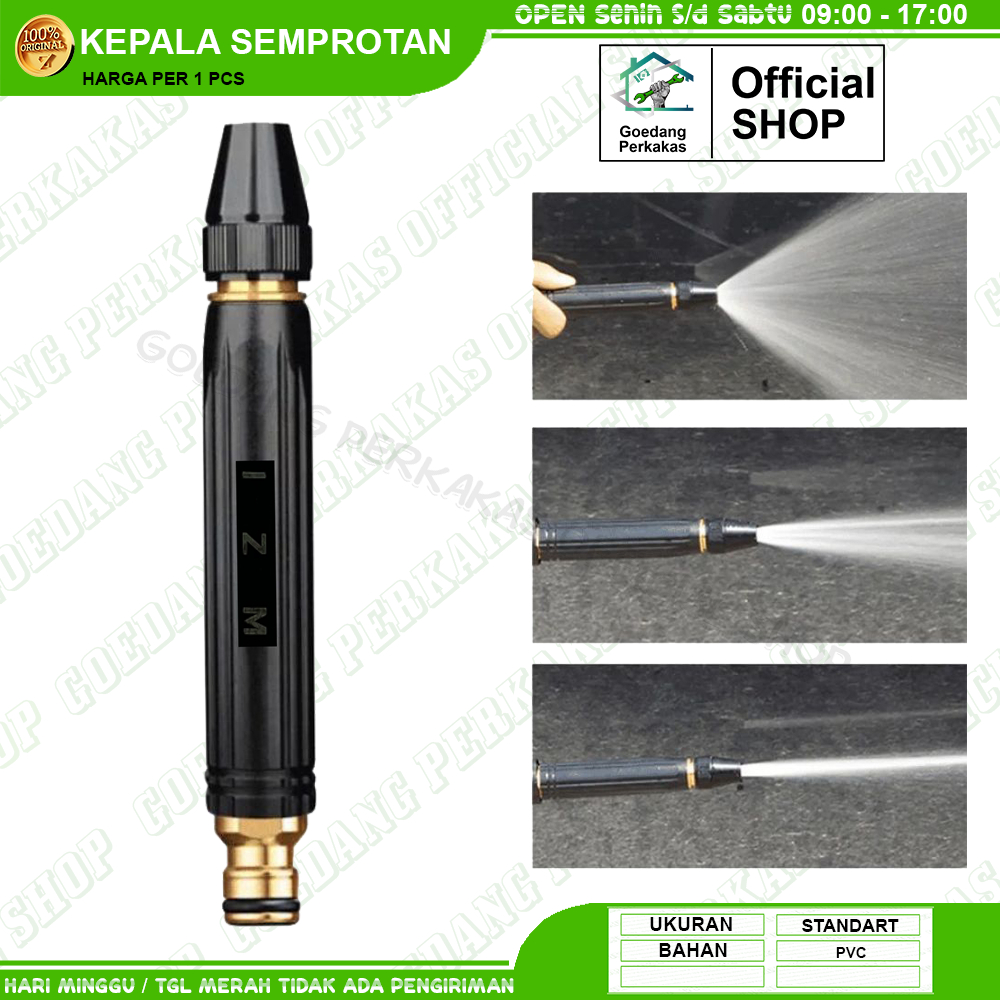 Kepala Semprotan Sprayer Air IZM / Alat Semprotan Cuci Mobil Motor