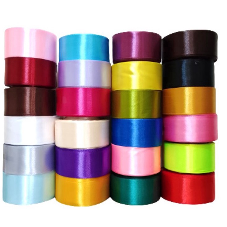 

Promo Hemat Pita Satin 15inc 36cm 2yards Import Taiwan