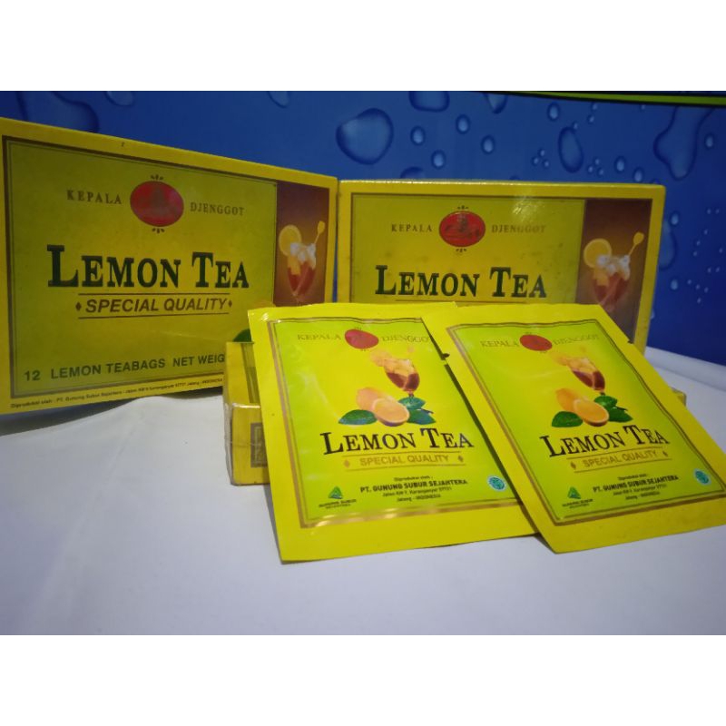 

lemon teabag