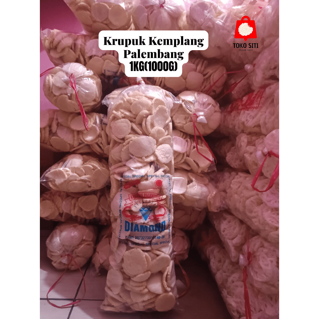 

KERUPUK KEMPLANG ASLI PALEMBANG | KERUPUK IKAN TENGGIRI ASLI | KERUPUK IKAN ASLI PALEMBANG1KG(1000G)