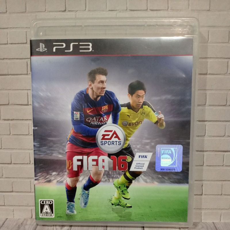 BD CD KASET ORIGINAL PS3 Fifa 16 Jpn Bahasa Jepang Box dan Cover Original