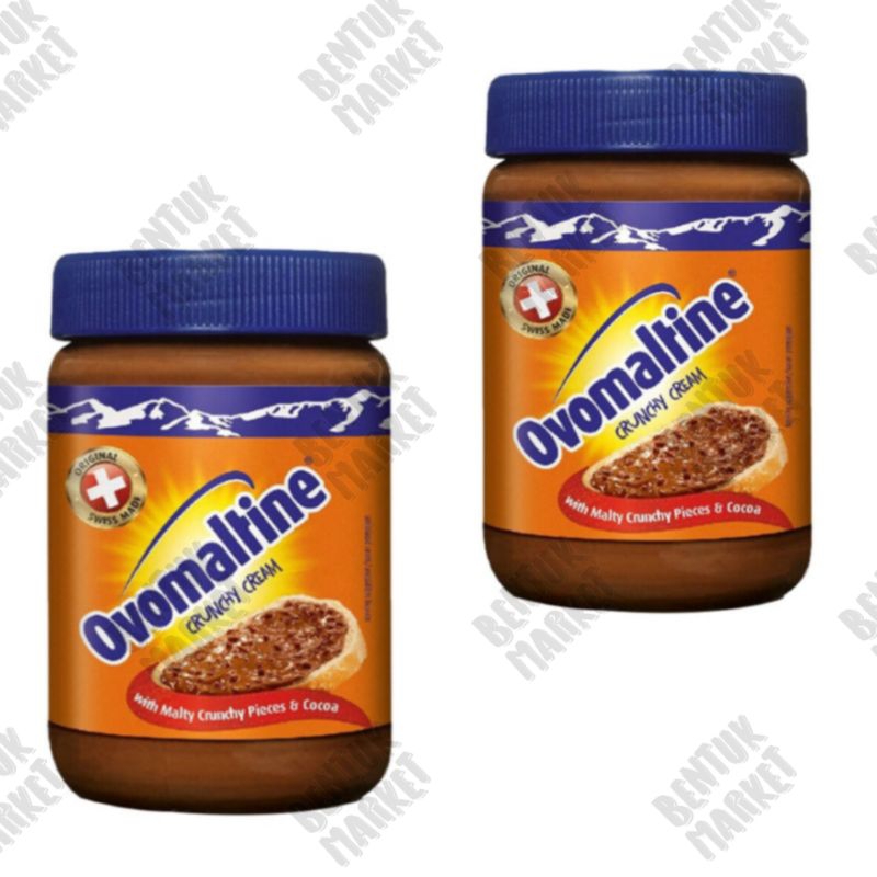 

OVOMALTINE CHRUNCHY CREAM 230gr / SELAI ROTI / SELAI COKLAT