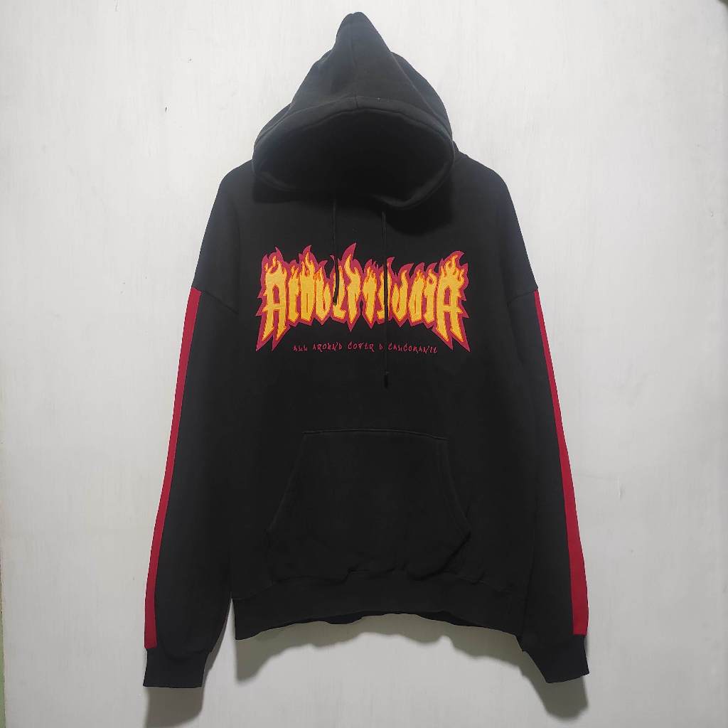 Hoodie Acover fire Size : M oversize