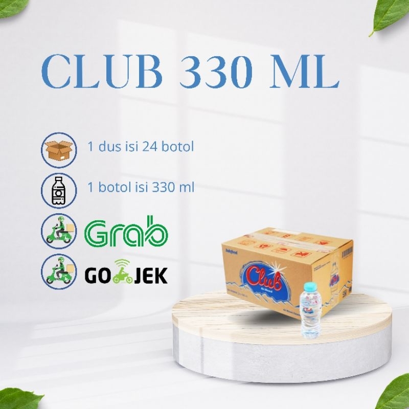 

Club Botol 330ml Dus isi 24 botol