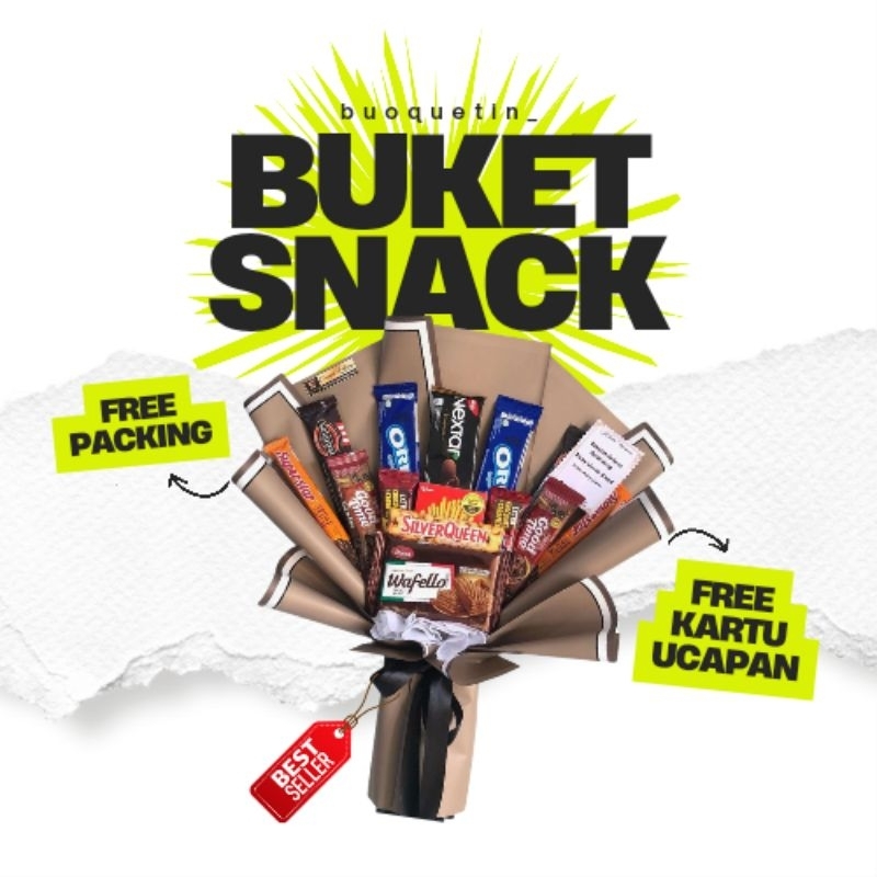 

Buket Snack Buket Jajan Buket Wisuda Kado Ulang Tahun gift