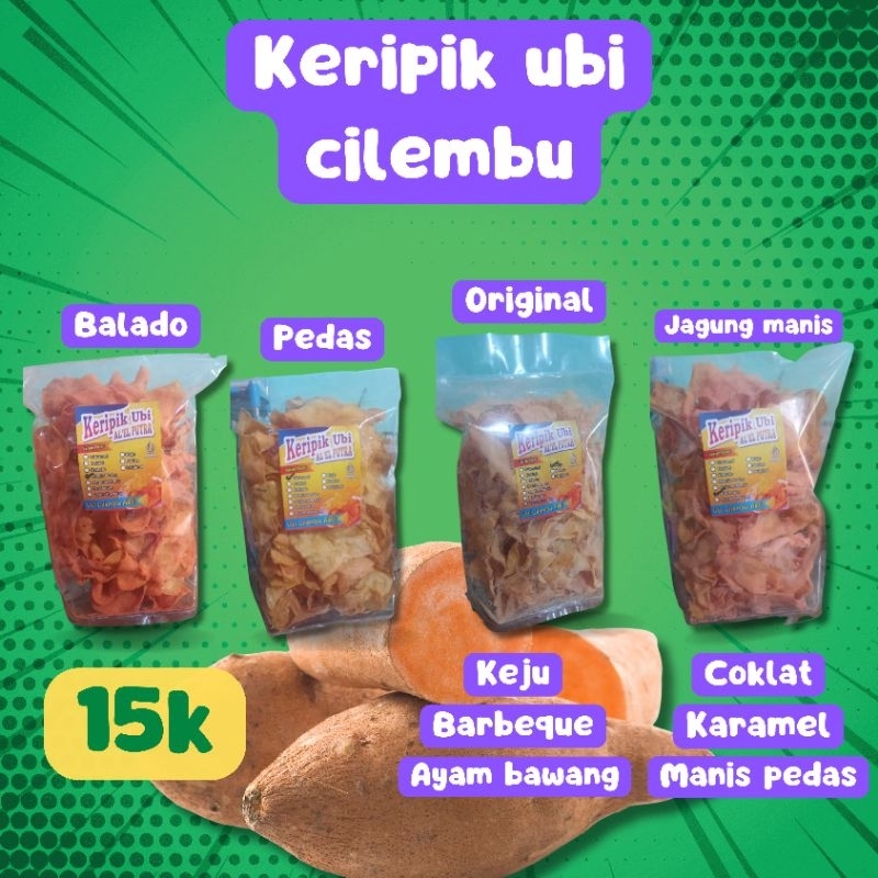 

Keripik Ubi Cilembu Asli