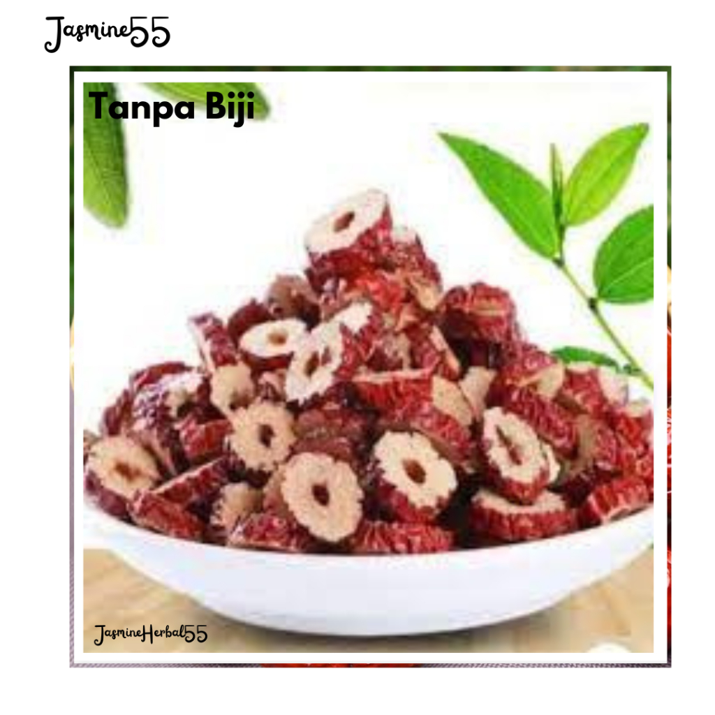 

Ang Co Premium Tanpa Biji / Angco Premium / Hong zao / Red Dates/ Kurma Merah lebih kering