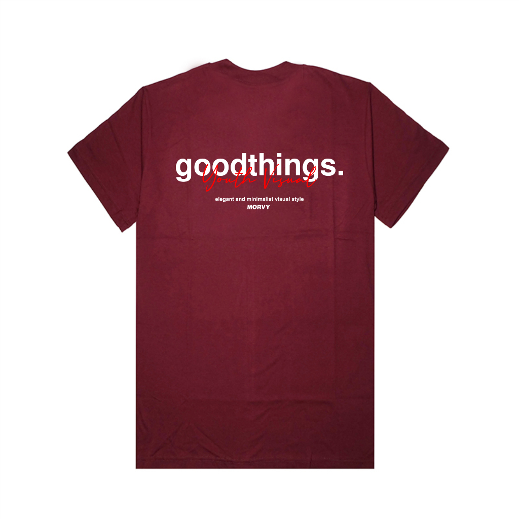 kaos bestseller original morvy maroon feast