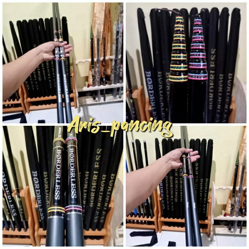 TEGEK SHIMANO BORDERLESS INDONESIA SET KOLONG ZOOM 360 450 540