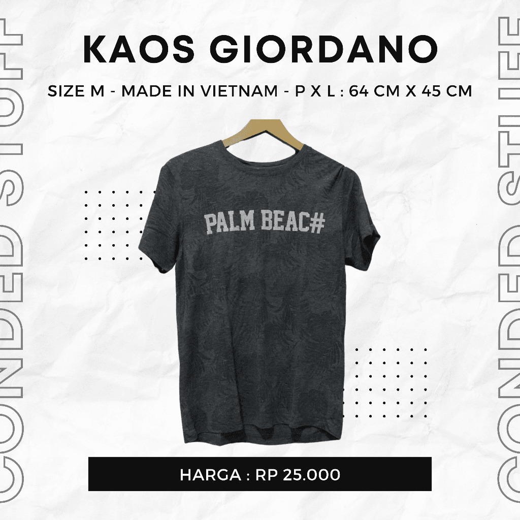 Kaos Giordano Original Second size M