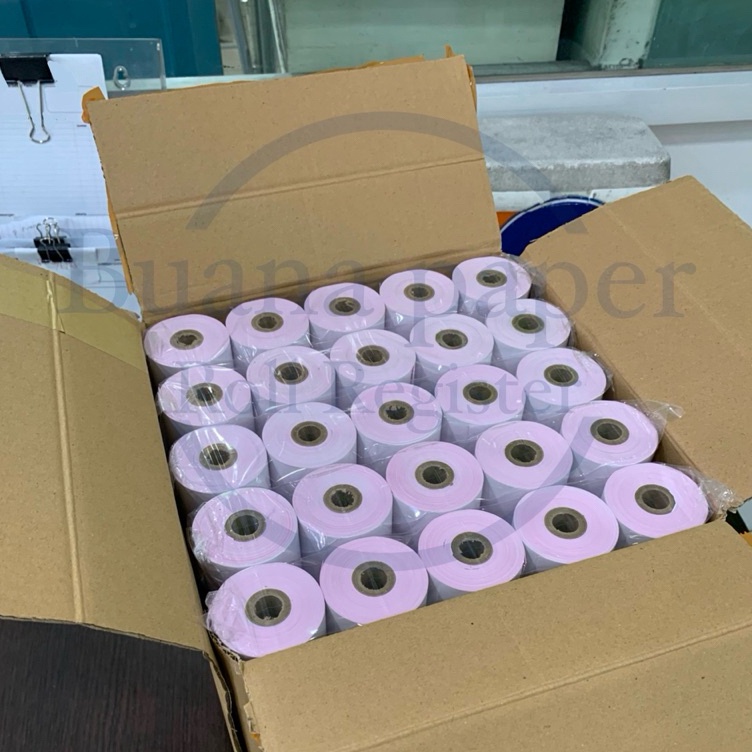 

Ncr 2ply 75x6 1pack isi1roll kes kasir putih merah untuk printer TMU 22
