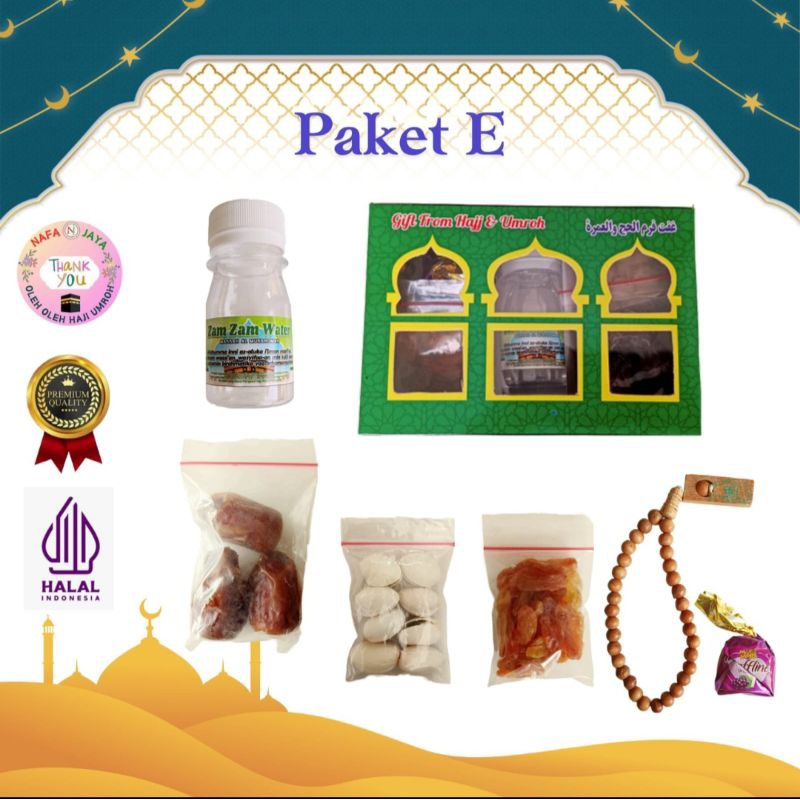 

Paket Oleh Oleh Haji dan Umrah Paket Dus Kotak Paket Gift Box