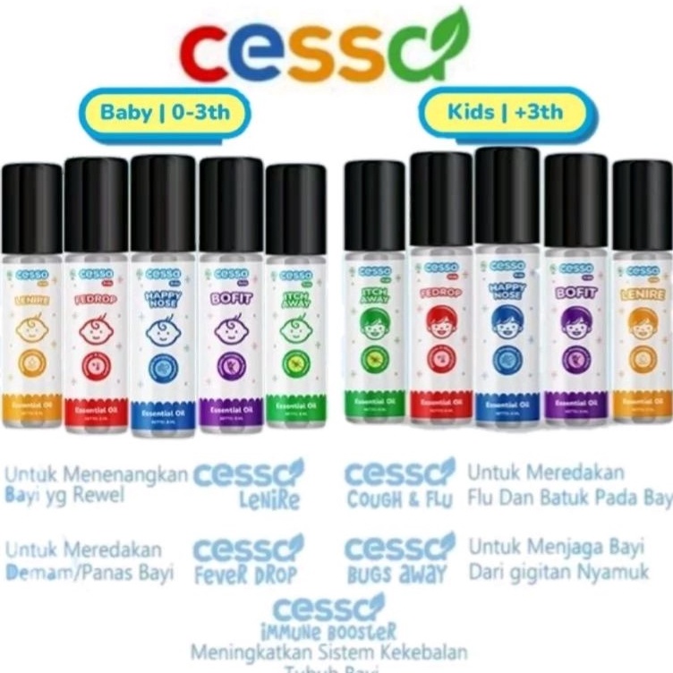 

Mewah CESSA ESSENTIAL OILS FOR BABY AND KIDS