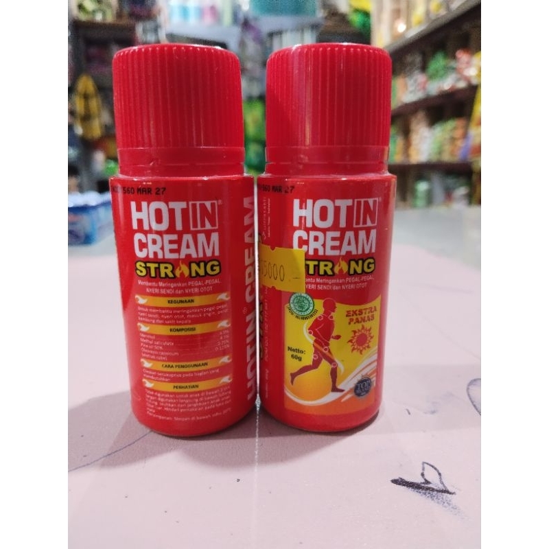Hot In Cream botol 60 gram