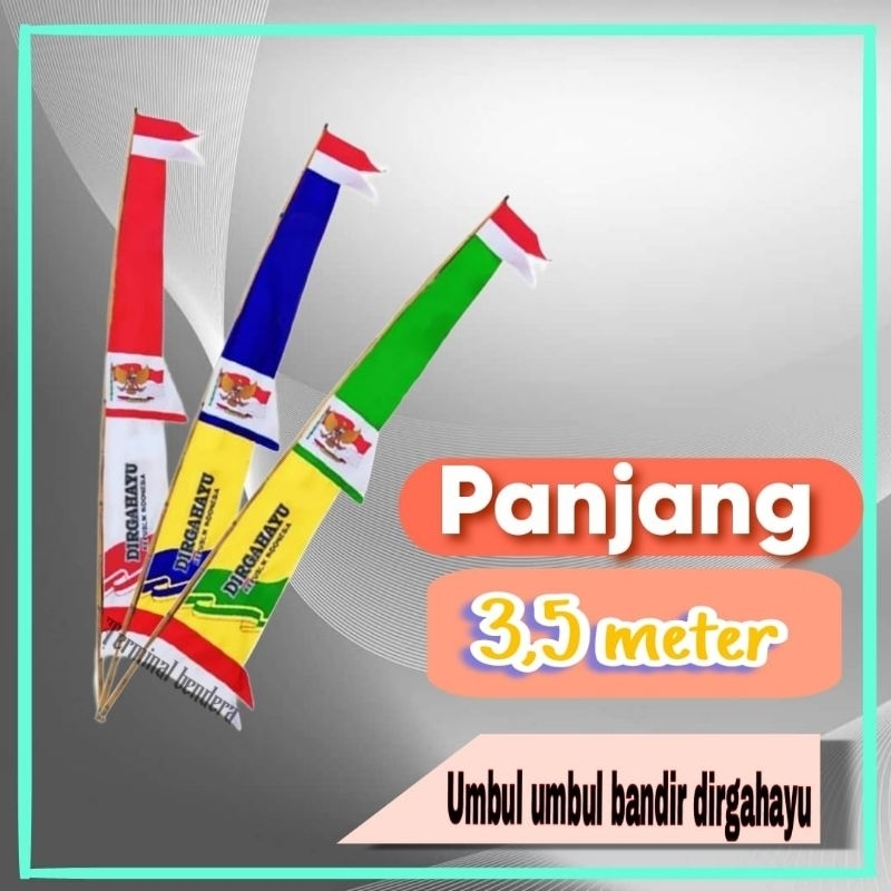 Umbul umbul warna warni