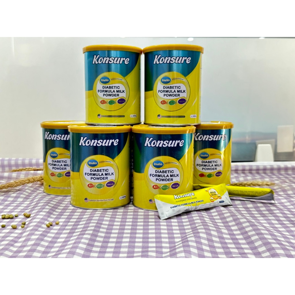 

[Combo 7 kaleng 500g] susu diabetes konsure - menstabilkan gula darah di rumah