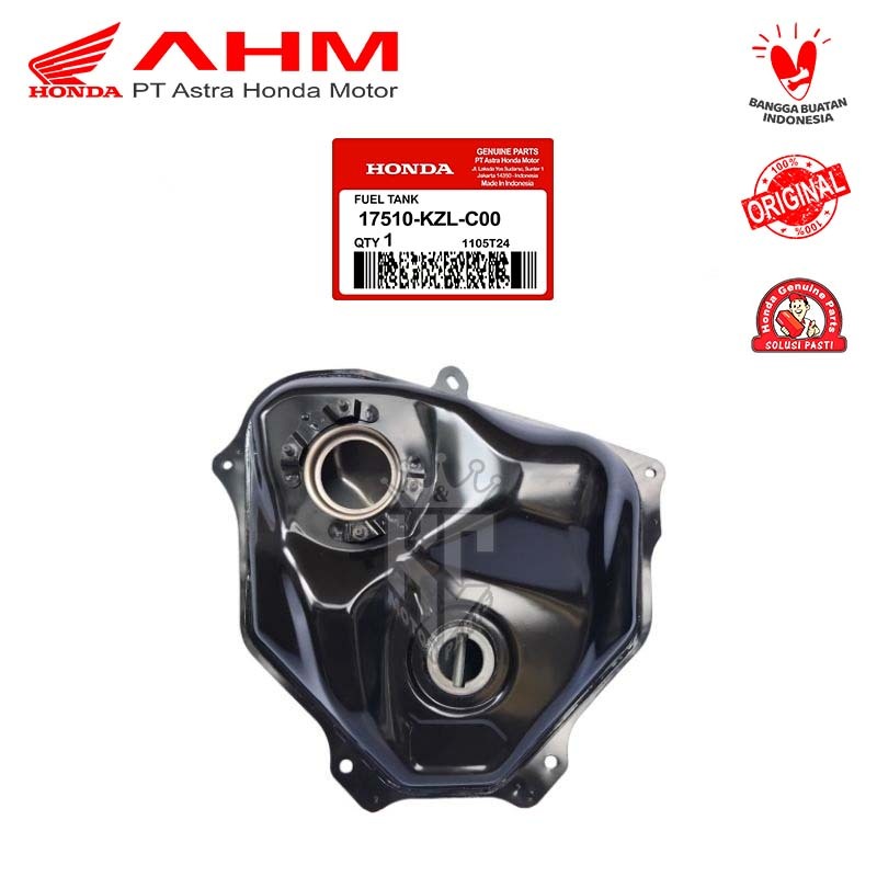 Tangki Bensin Fuel Tank Honda Spacy Fi Vario Techno 125 Old KZR Original AHM 17510-KZL-C00