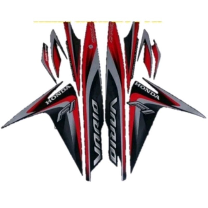 Striping vario 110 2014 hitam