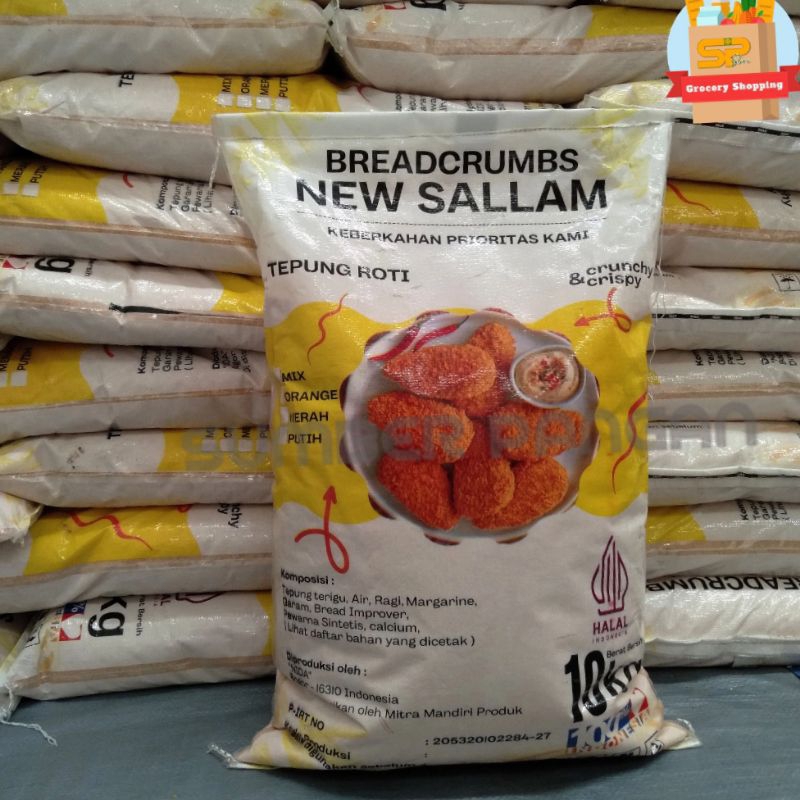 

Tepung Roti mix 10 kg Laminasi Merk New Sallam