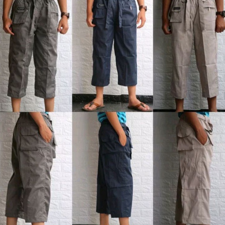 Terlaku Celana Sirwal Jumbo Pria XL3L Pangsi Katun SogoTebal Adem