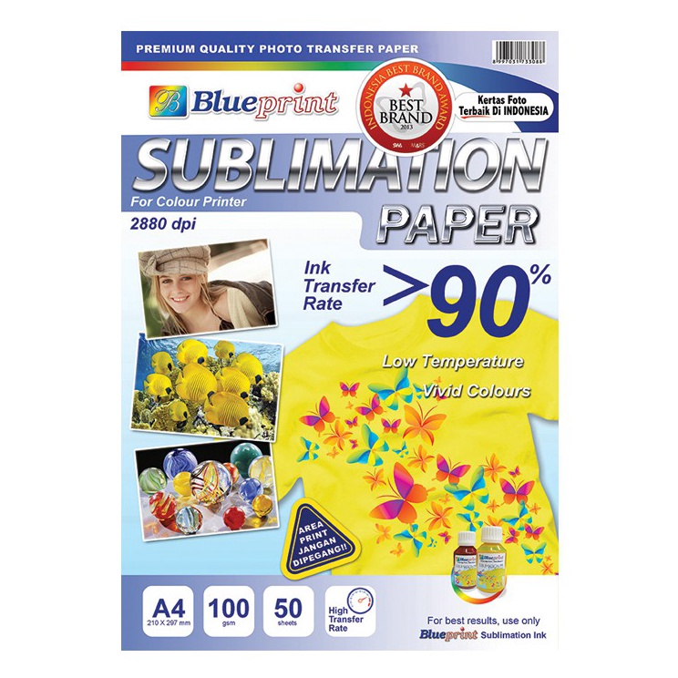 

Diskon Blueprint Sublimation Paper Kes Sublim A4