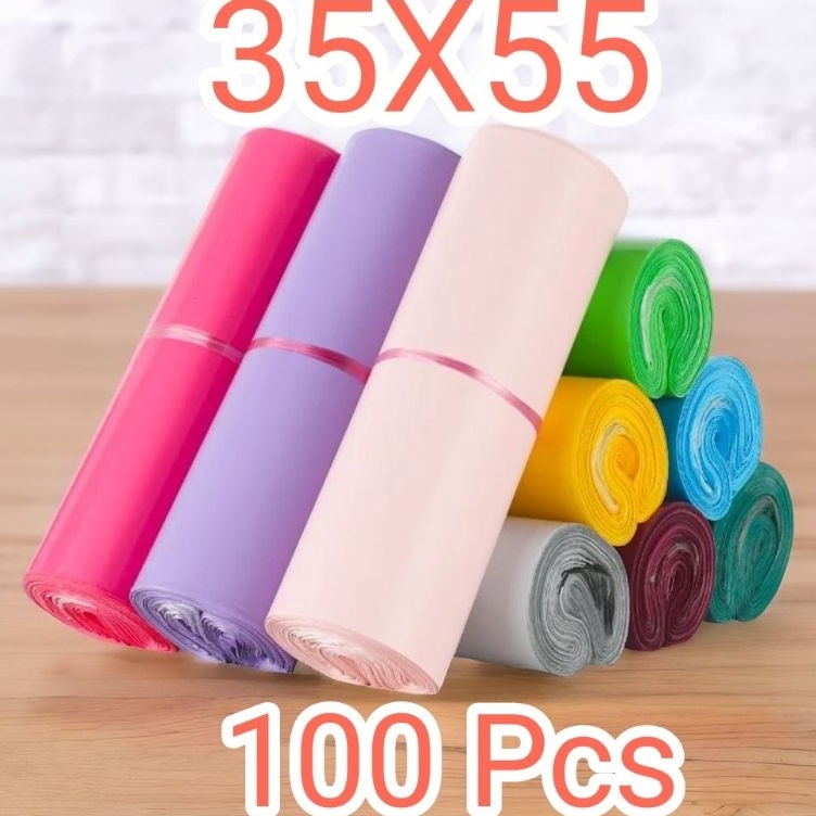 

Polymailer JUMBO plastik packing besar 35x55 double layer 1 lembar simpel hemat lakban lebih pro