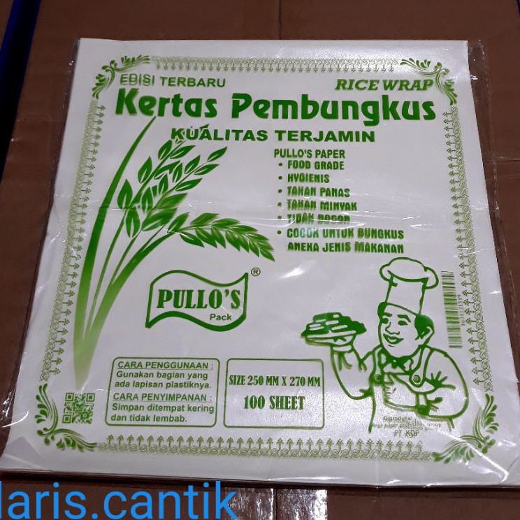 

Kes Nasi KFC Merk PULLOS Isi 1 Pcs