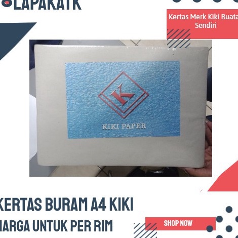 

Best Produk KIKI Kes Buram A4 Kes koran a4 335 LEMBAR