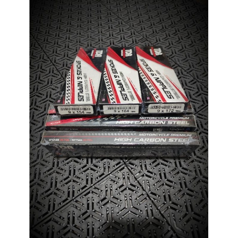 Jari jari TDR ruji TDR chroom untuk RX king ring 17 dan 18