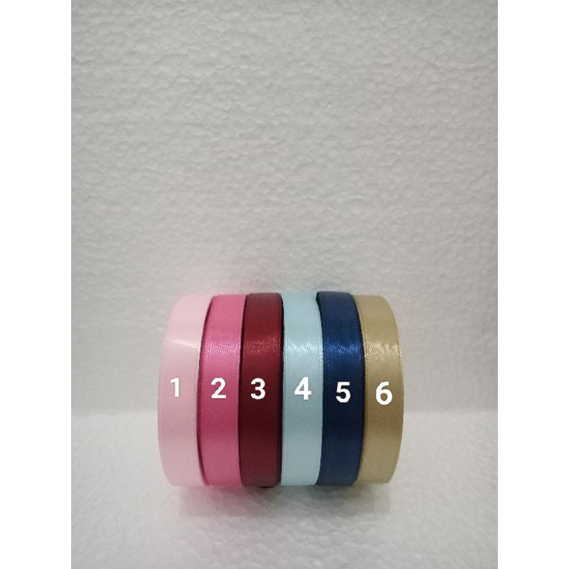 

Pita Satin 1/2 inch (1,25cm)