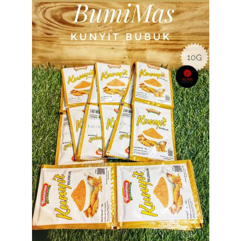 

Bumimas Kunyit bubuk 10g 1 renteng 12pcs