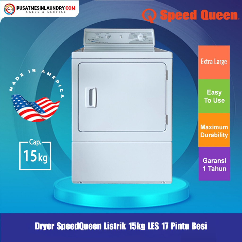 Speed Queen Pengering Pakaian LES17AWF3022
