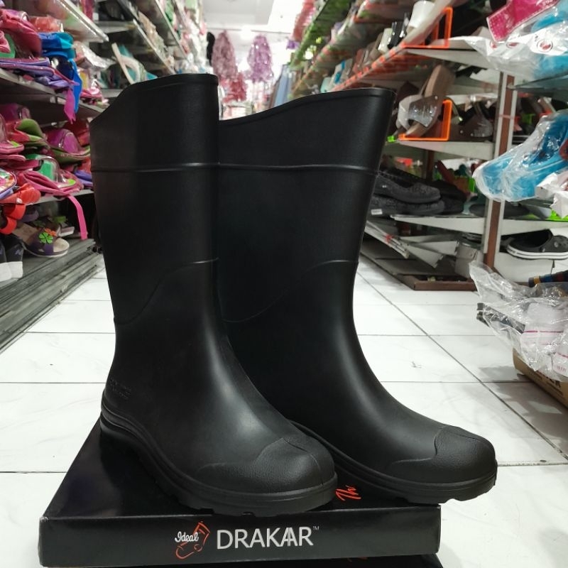 HOT SALE SEPATU BOOTS HUJAN MERK BRUCE BOOTS UNTUK PRIA DAN WANITA BAHAN KARET ANTI SELIP