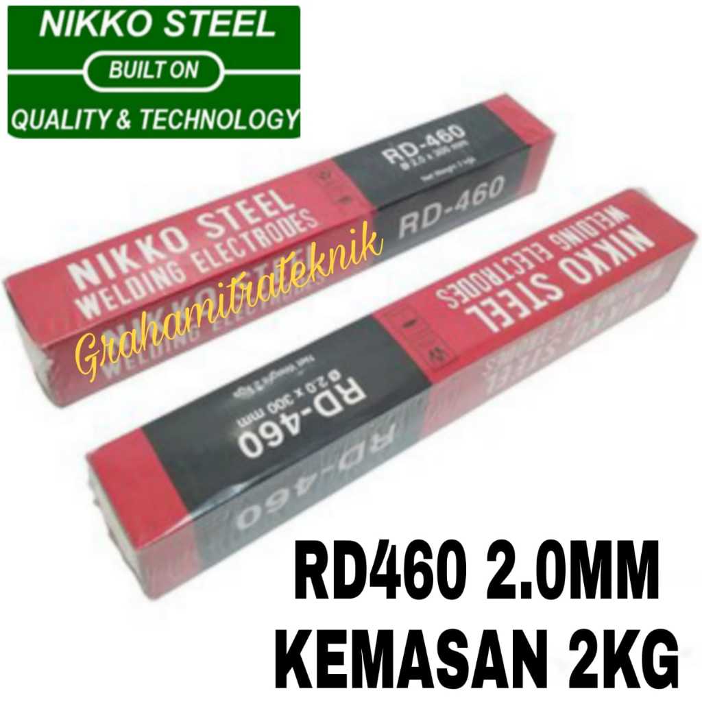 Kawat Las RD460 2.0mm Kawat Las Nikko Steel Welding Electrode Tipe Rd460