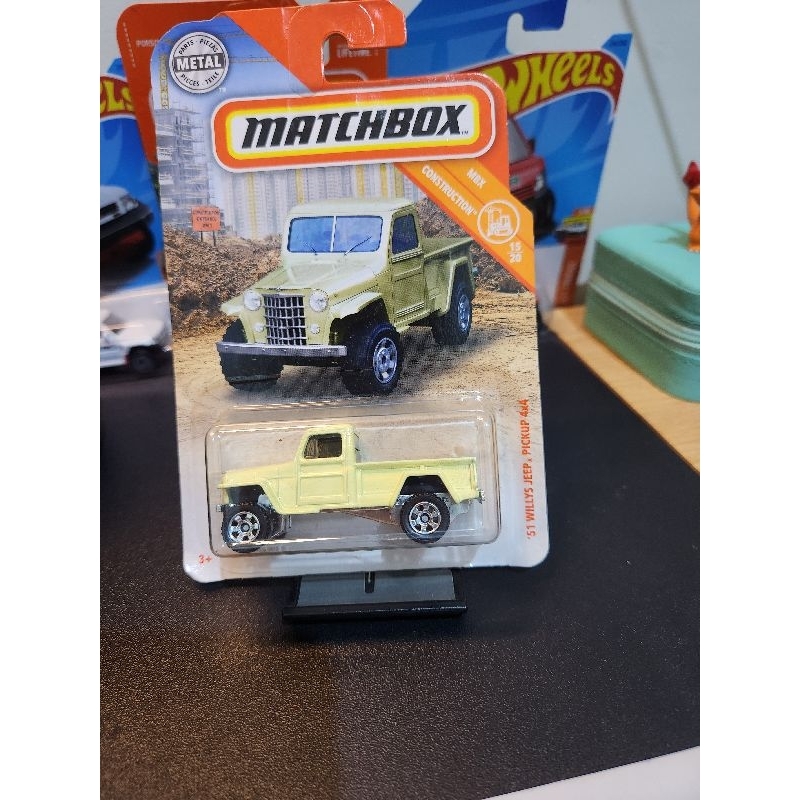 matchbox 51 willys jeep pickup 4x4